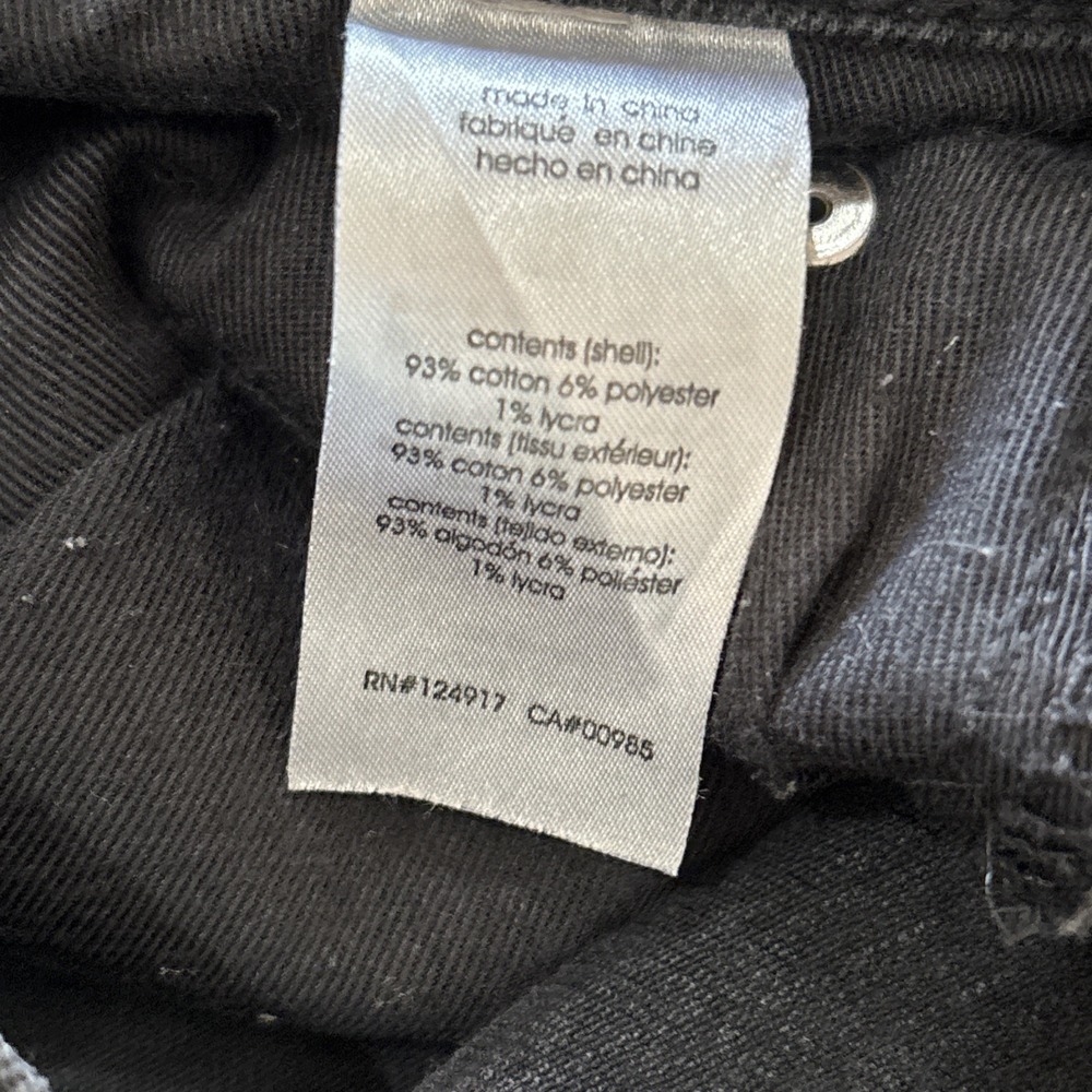 We Wore What Womens High Black Skinny Stretch Jeans Size 26 - Picture 8 of 8